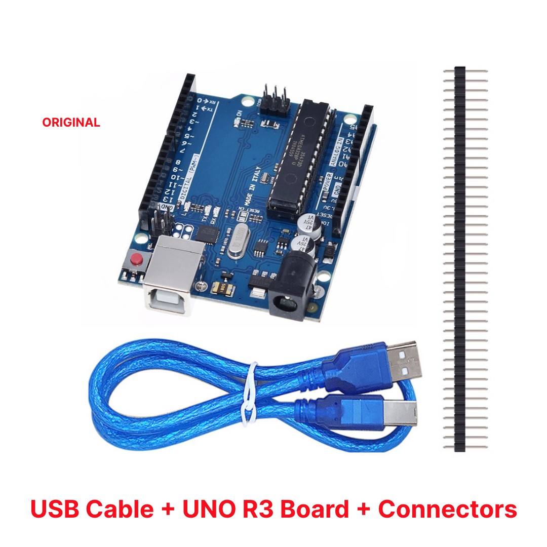 Arduino UNO R3 ATMEGA328P Chip CH340G Development Boardwith Cable and ...